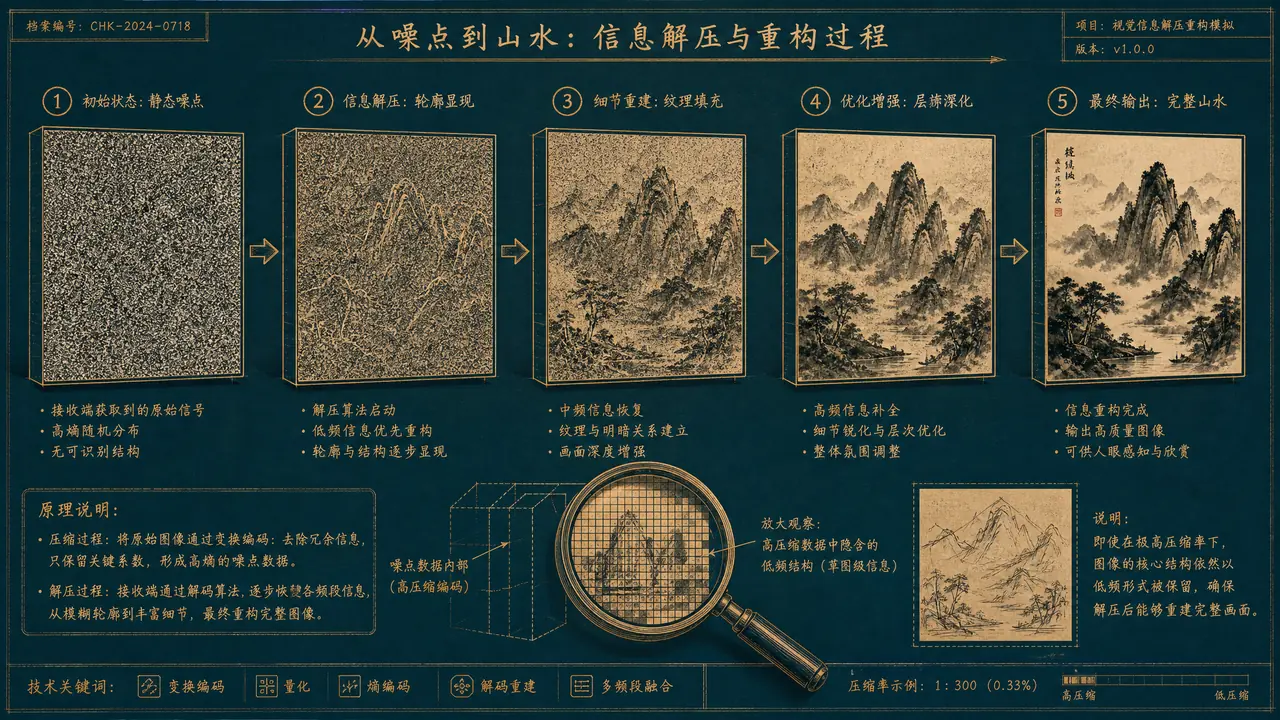 Ai绘画的原理技术拆开看：把出图过程当成一次作画