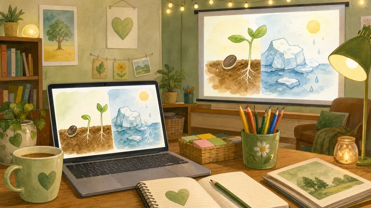 ai教学ai绘画实测：老师做课件插画一晚备完一周的图