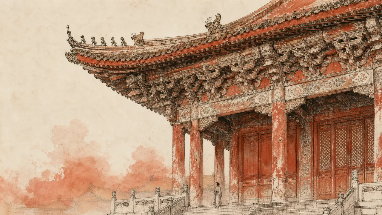 AI绘画古建筑关键词怎么给？斗拱、飞檐别再搞混
