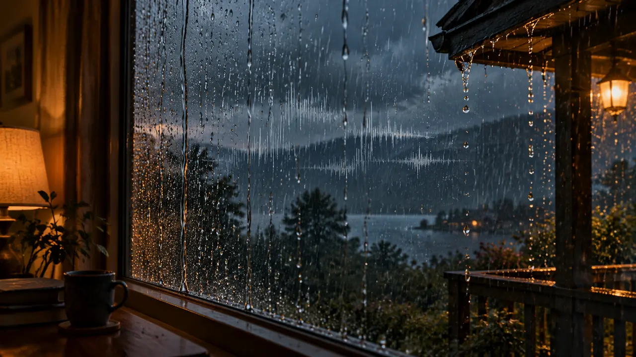AI绘画雨声怎么画：雨丝密度、窗上水痕和屋檐滴水的转译实测