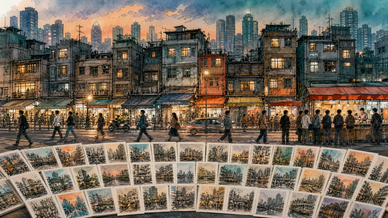 ai都市绘画总画成空城？早晚高峰各跑三十张的实测