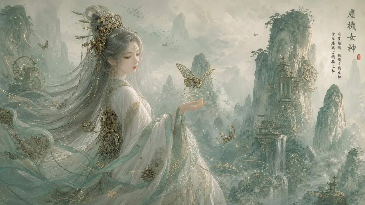 ai绘画归终总跑偏？璃月尘神的出图路子捋一遍