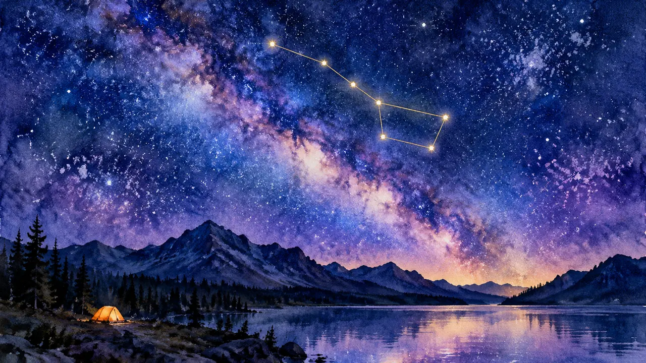 我用7个细节救活了假得像贴纸的ai绘画星空图