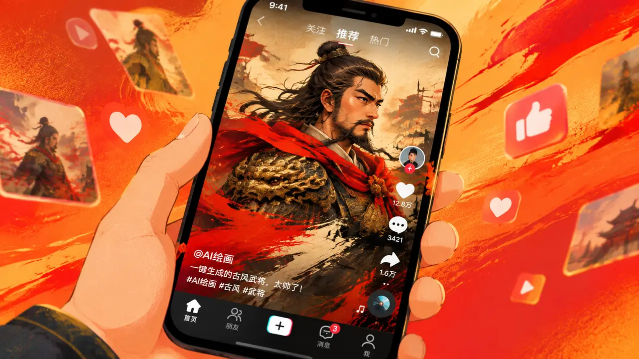 快手ai绘画怎么玩？我蹲在快手画了三天图的实话