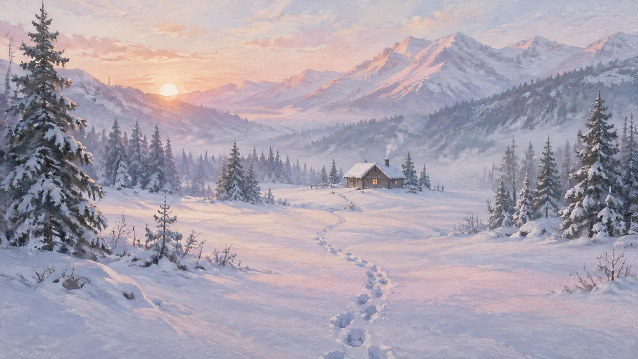 ai 绘画雪地假得像奶油？毛病多半出在光不在雪