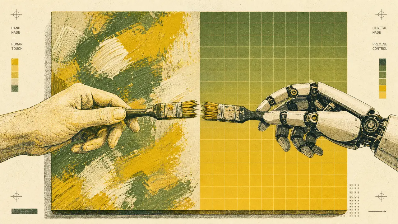 别急着信 ai 绘画替代一切：接单半年看清的边界