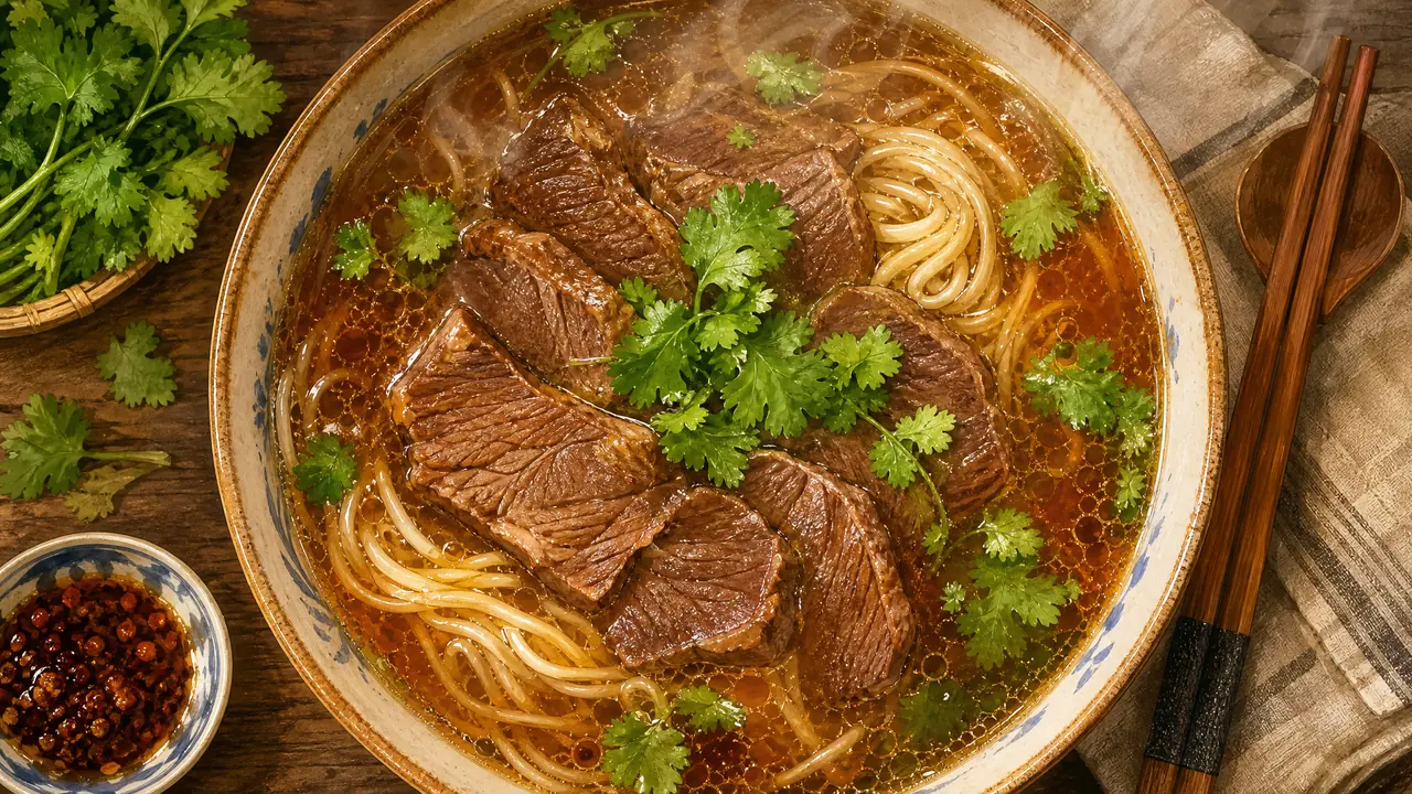 香菜ai绘画怎么画才不假？锯齿叶缘与牛肉面撒料的细节解法
