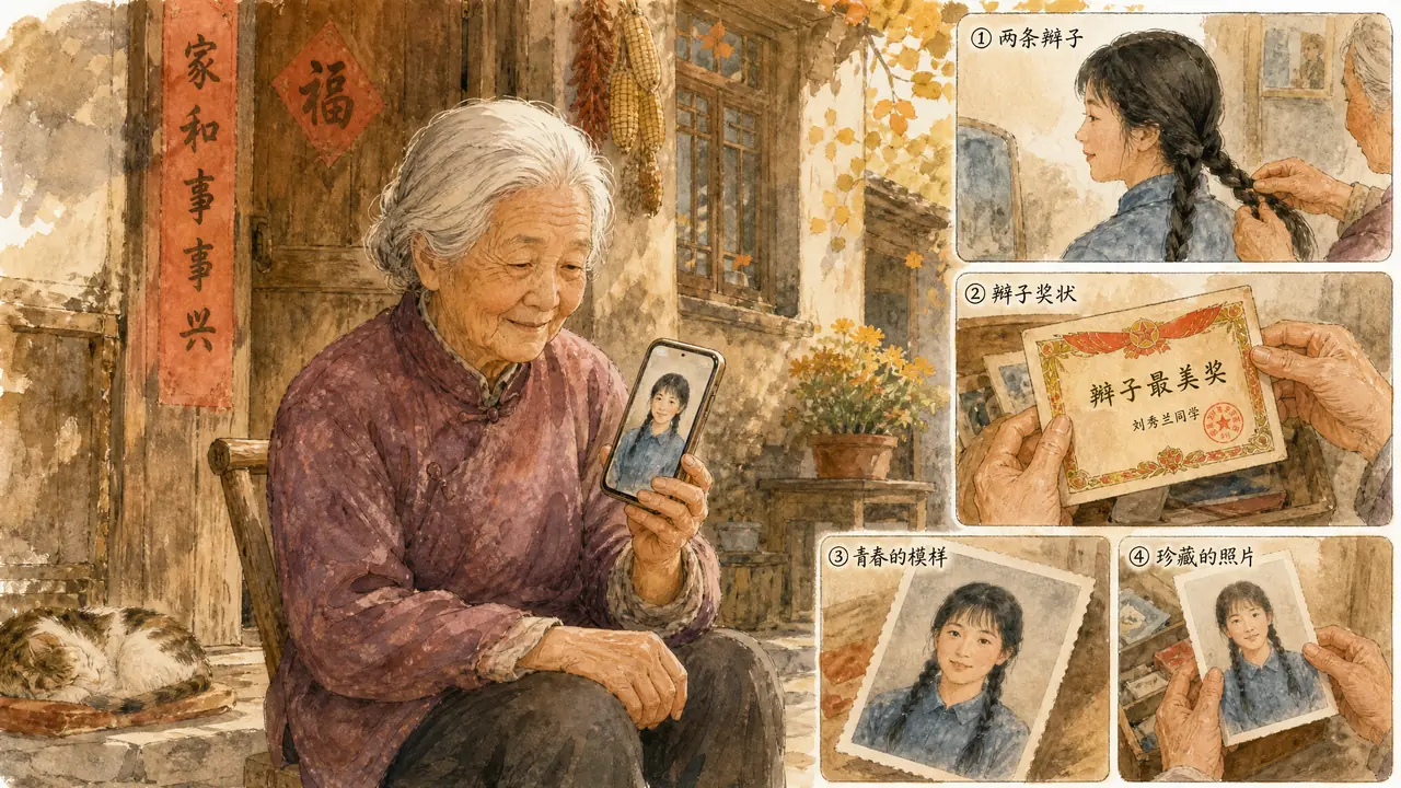 奶奶ai绘画上手记：教会72岁奶奶画出她二十岁的样子