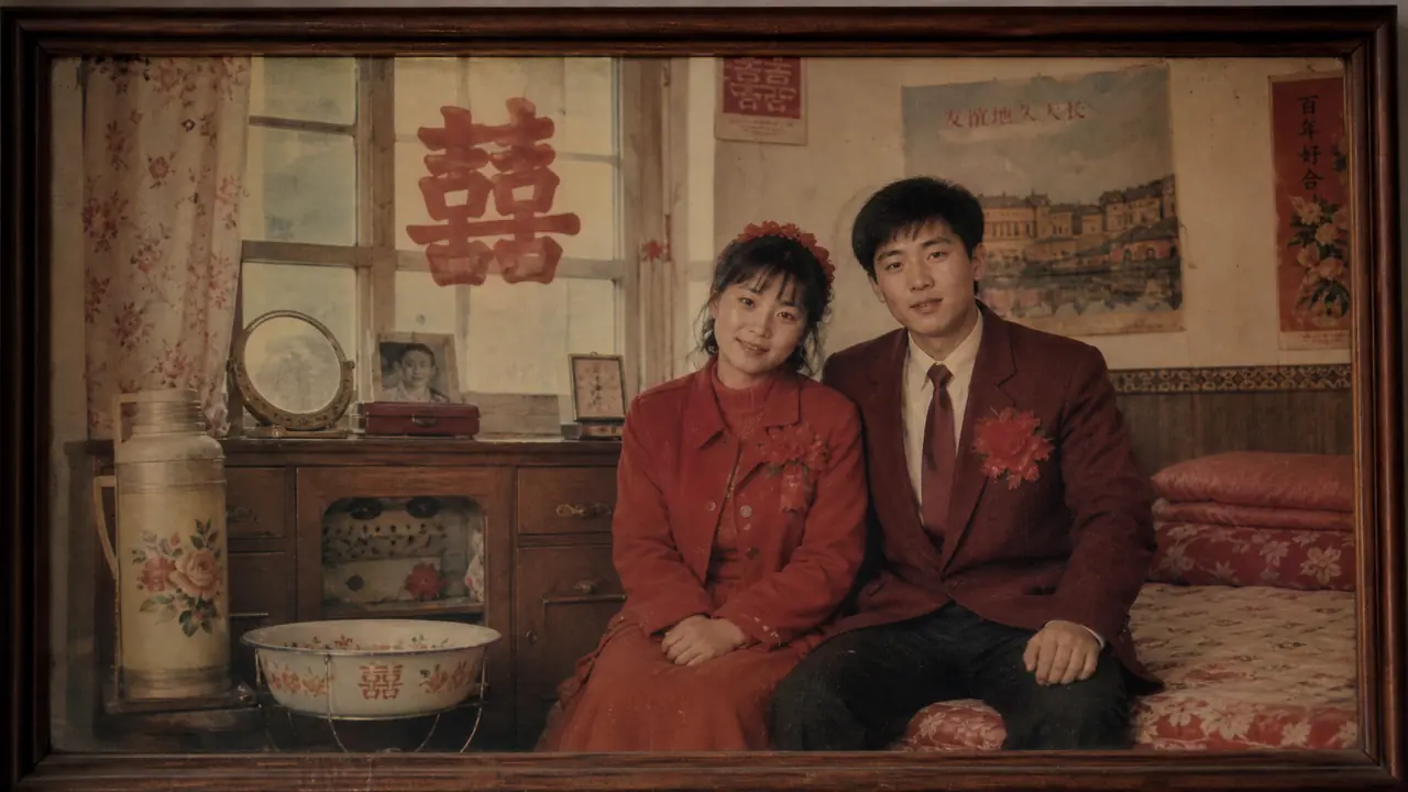 用ai绘画给爸妈补一场珍珠婚纪念：九十年代结婚场景还原记
