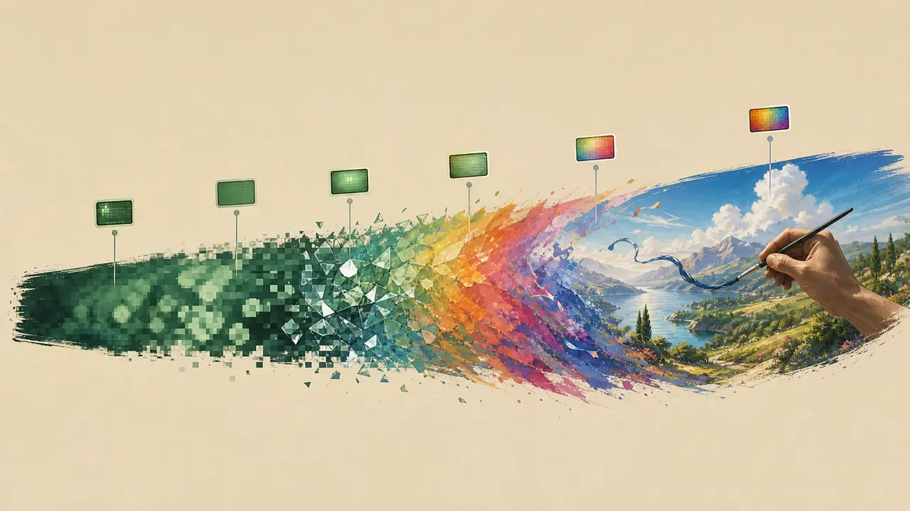 ai绘画史用一条时间线讲清：从糊图到以假乱真的这几年