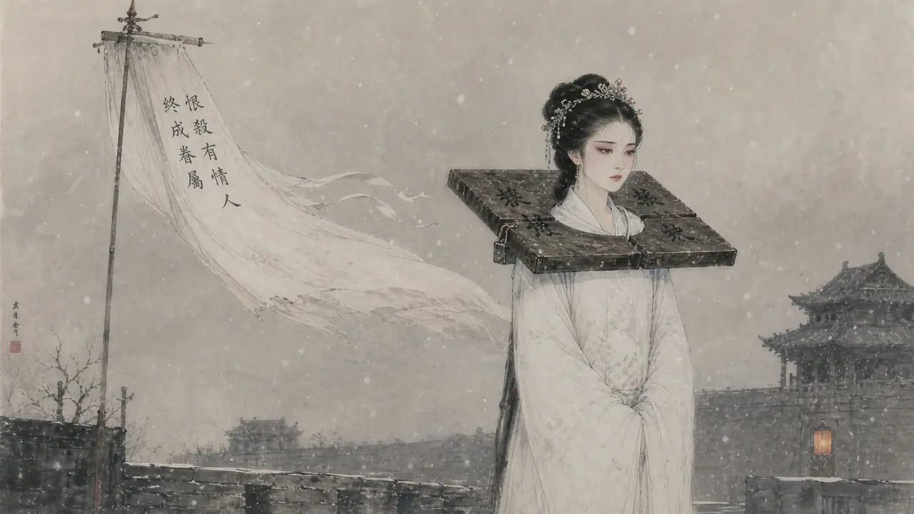 窦娥绘画ai怎么立人物：三桩誓愿与戏曲造型的画法拆解
