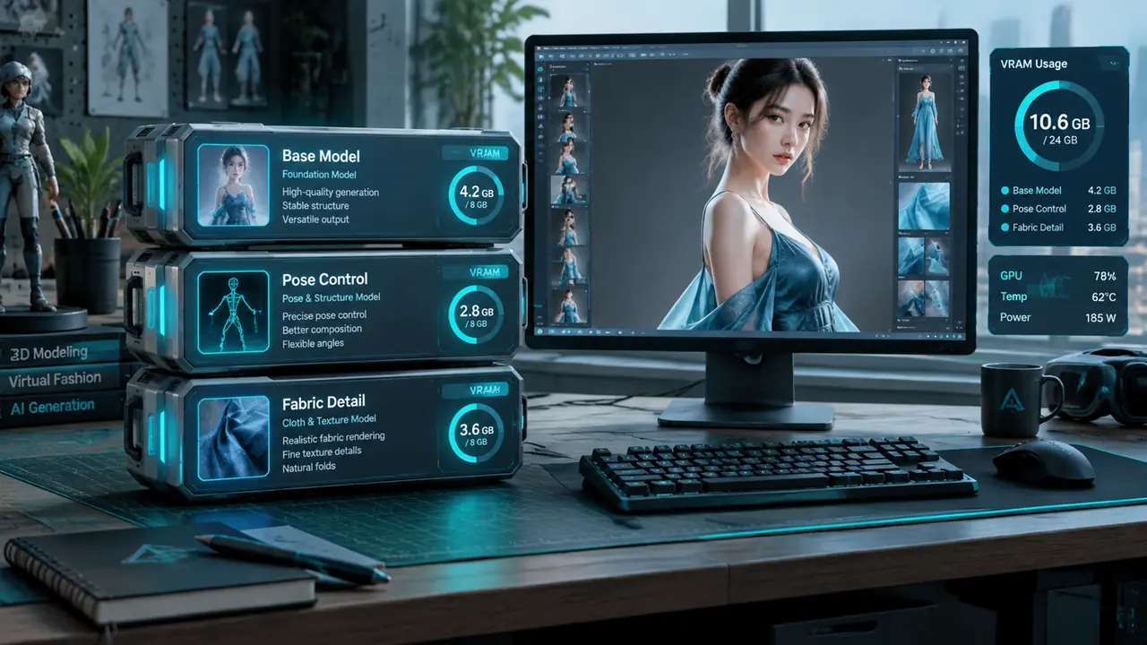 模特ai模型怎么选怎么用：从装好到出片的完整流程