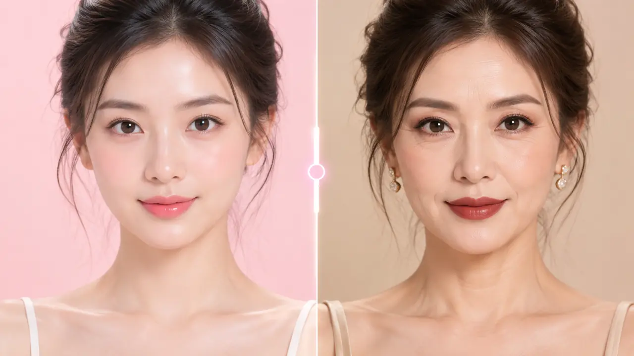 ai模特少女一生成就显老？年龄感控制的踩坑与调法