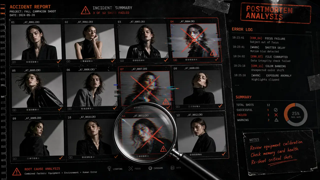 ai模特翻车现场复盘：一批图废掉八张的完整事故报告