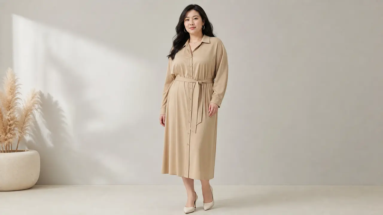 ai巨乳模特出图版型总失真？大码上装的展示调法