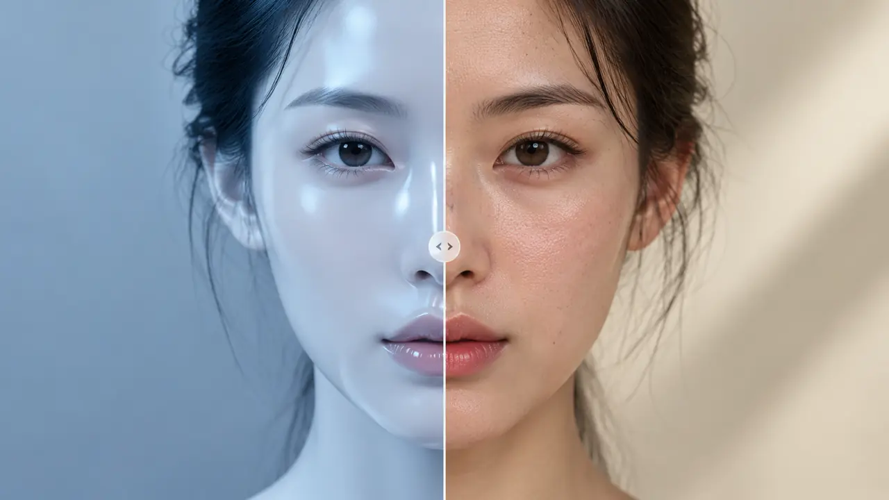 ai亚洲模特出图脸太假？从网红脸到自然脸我调了十几次