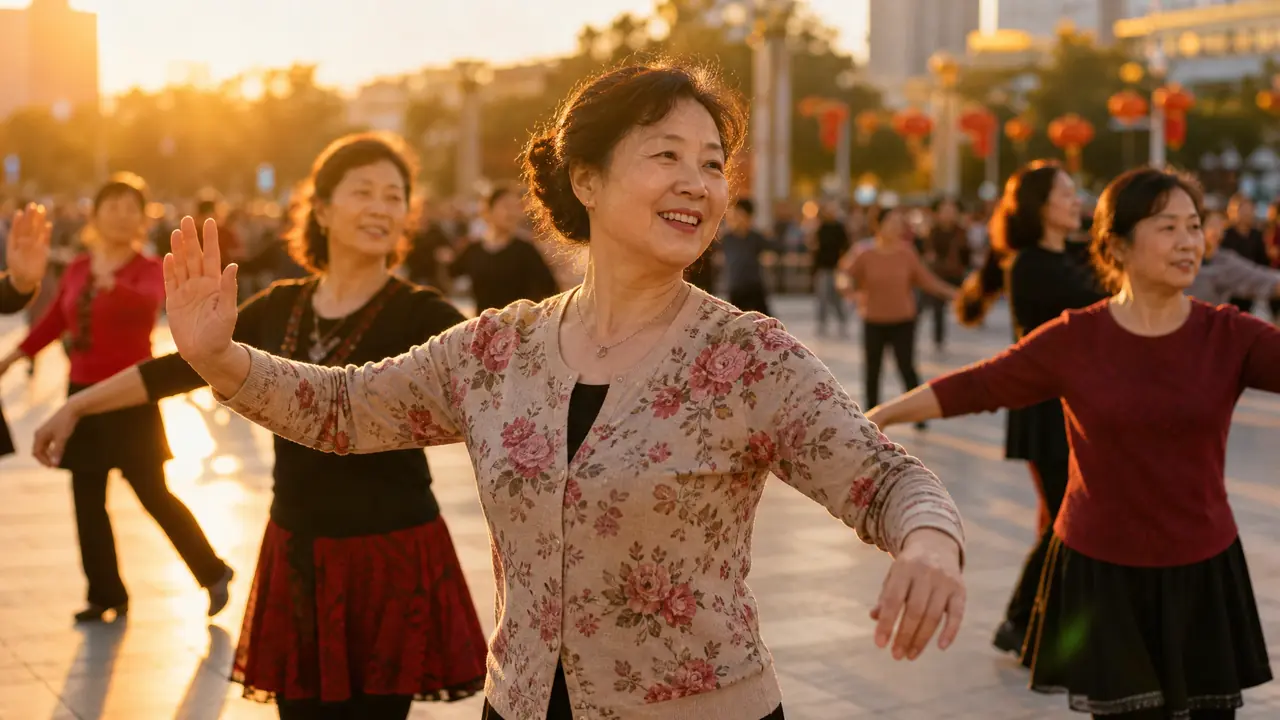 ai阿姨模特的年龄感怎么拿捏？妈妈装和广场舞场景实测