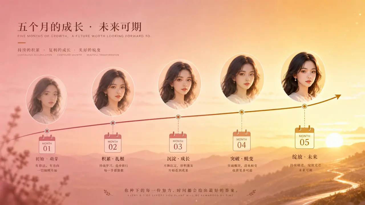 培养ai模特的长期主义：一个专属模特养了五个月的记录