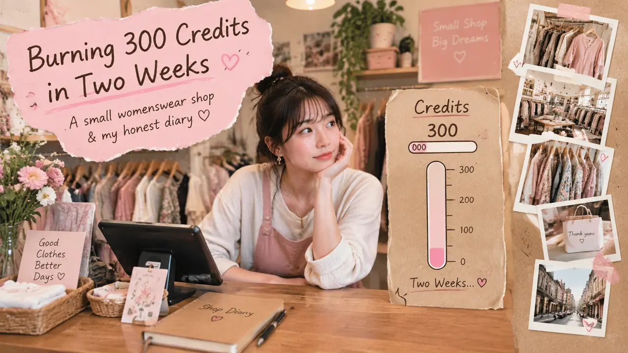 首批ai模特资格两周用完300张：一家小女装店的上手记录
