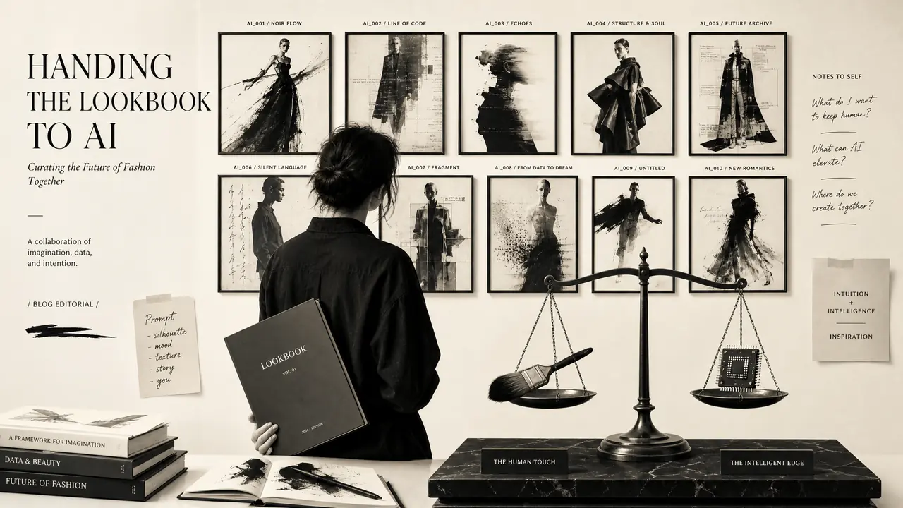 模特ai艺术大片怎么出：lookbook交给AI的取舍