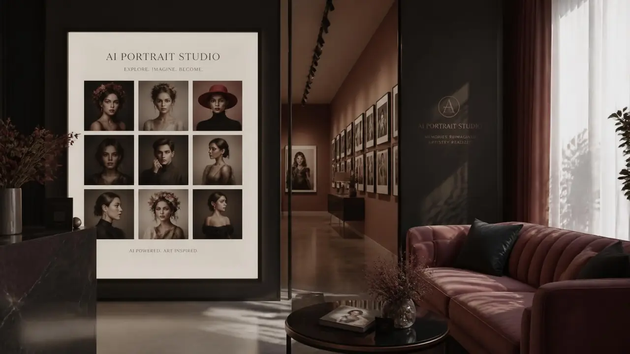 AI写真模特展示怎么用不砸招牌？写真馆主理人的样片之道