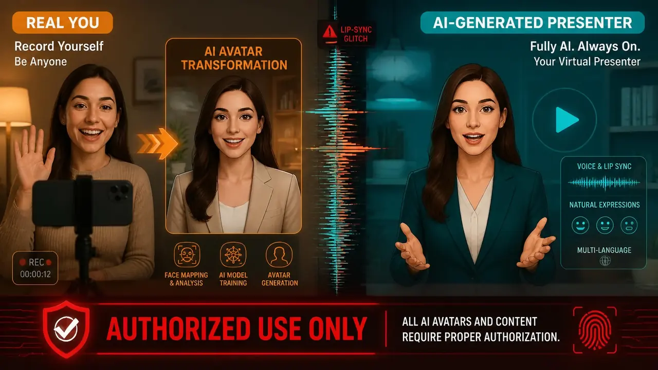 视频模特换人ai两条路线怎么选？口型坑与授权红线实测