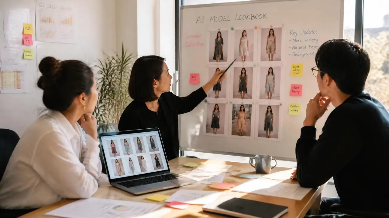 AI产品模特项目立项记：预算八百，两个月省下六万拍摄费