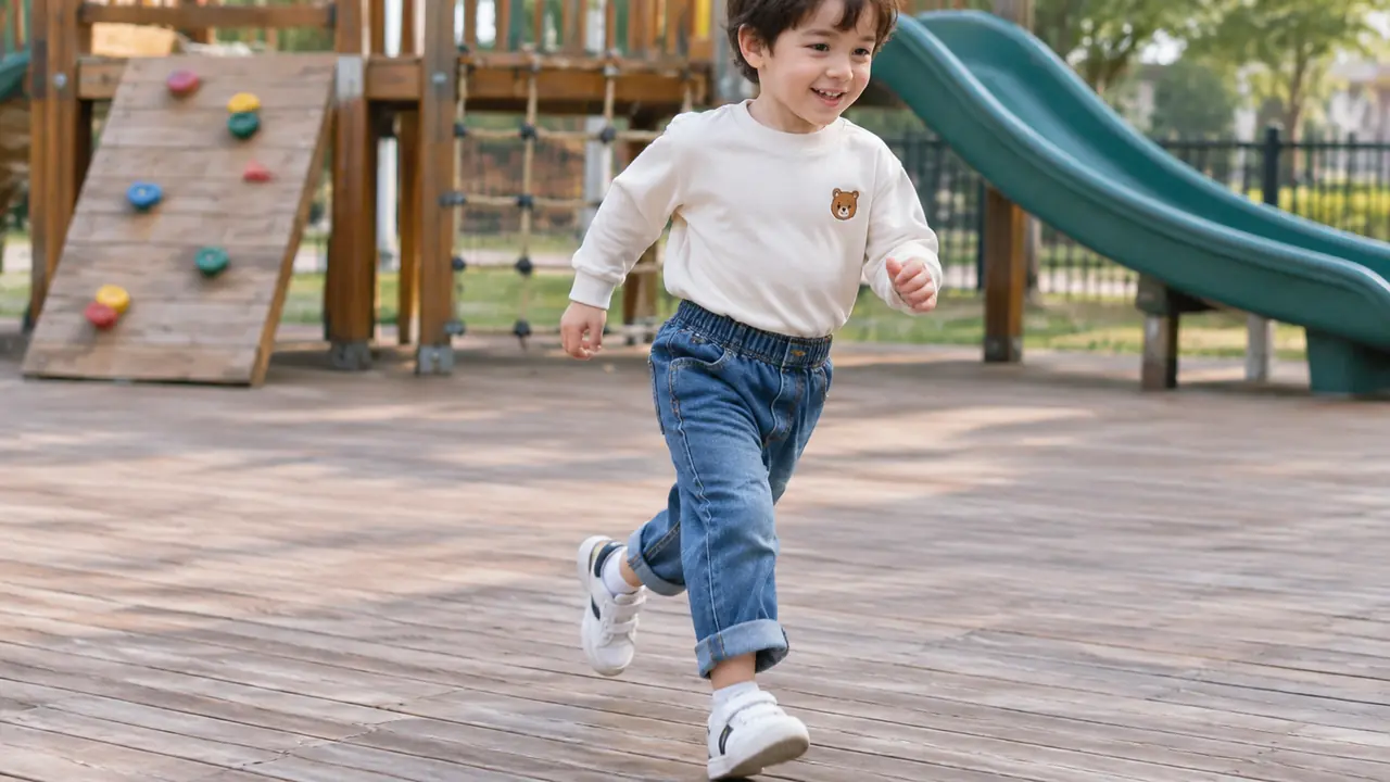 童装裤子ai模特实测：不用童模，上新图成本降九成