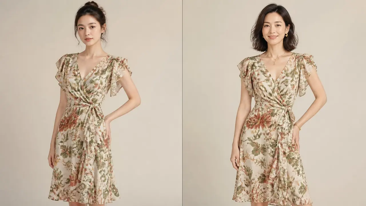 ai模特图片女怎么拍得真：年龄感实测