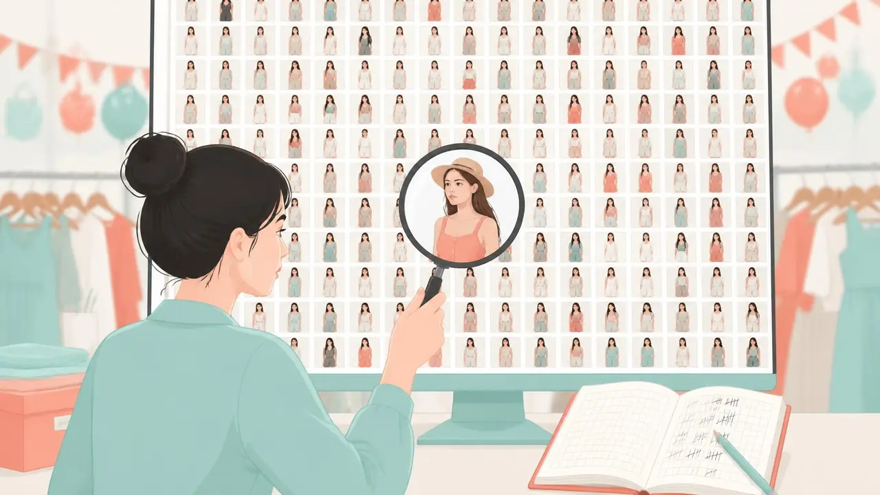 ai换模特图怎么换才不穿帮？跨境女装卖家旺季1200张图的换脸账本